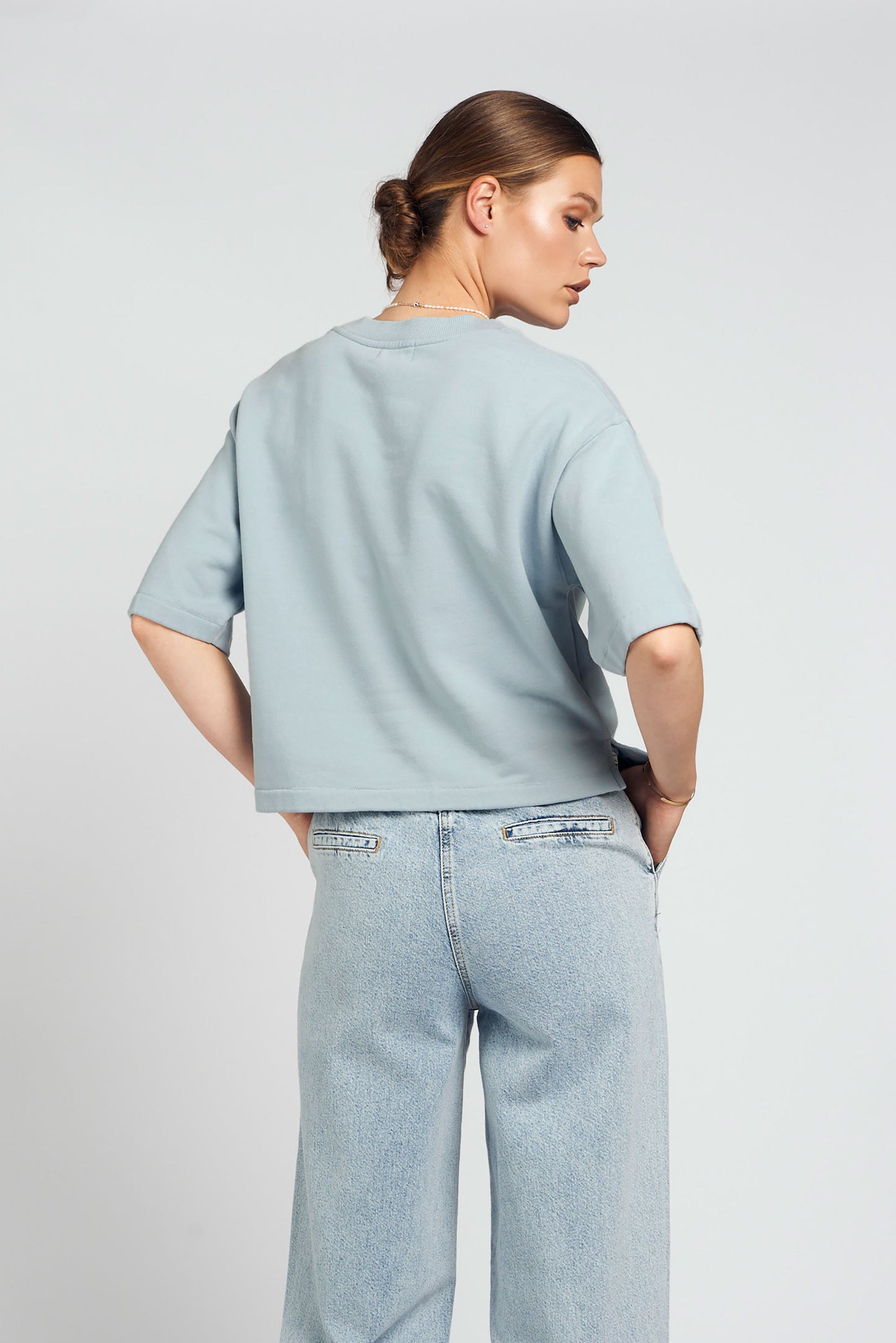 Spooq -  Jott sweater - Blue fog