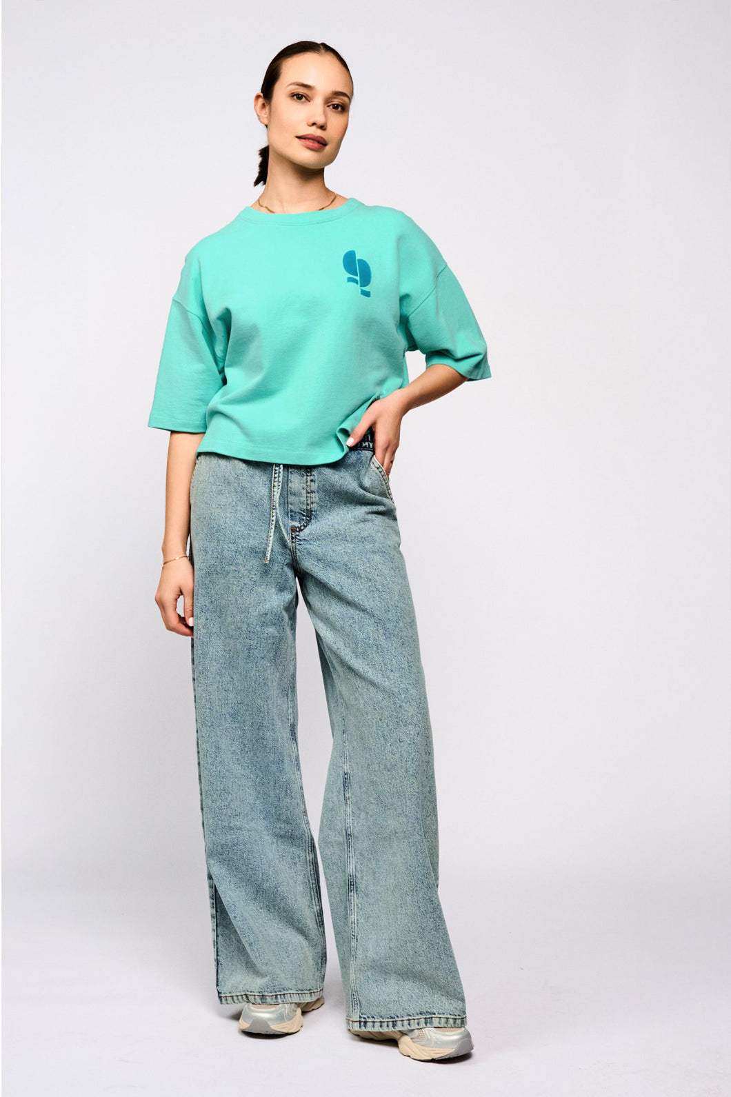 Jott Sweater - Pool Blue