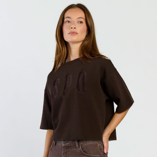 Spooq Jott sweater - Dark brown