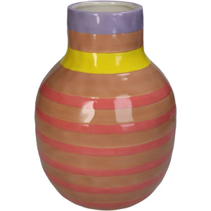 Vaas - Roze/geel/lila