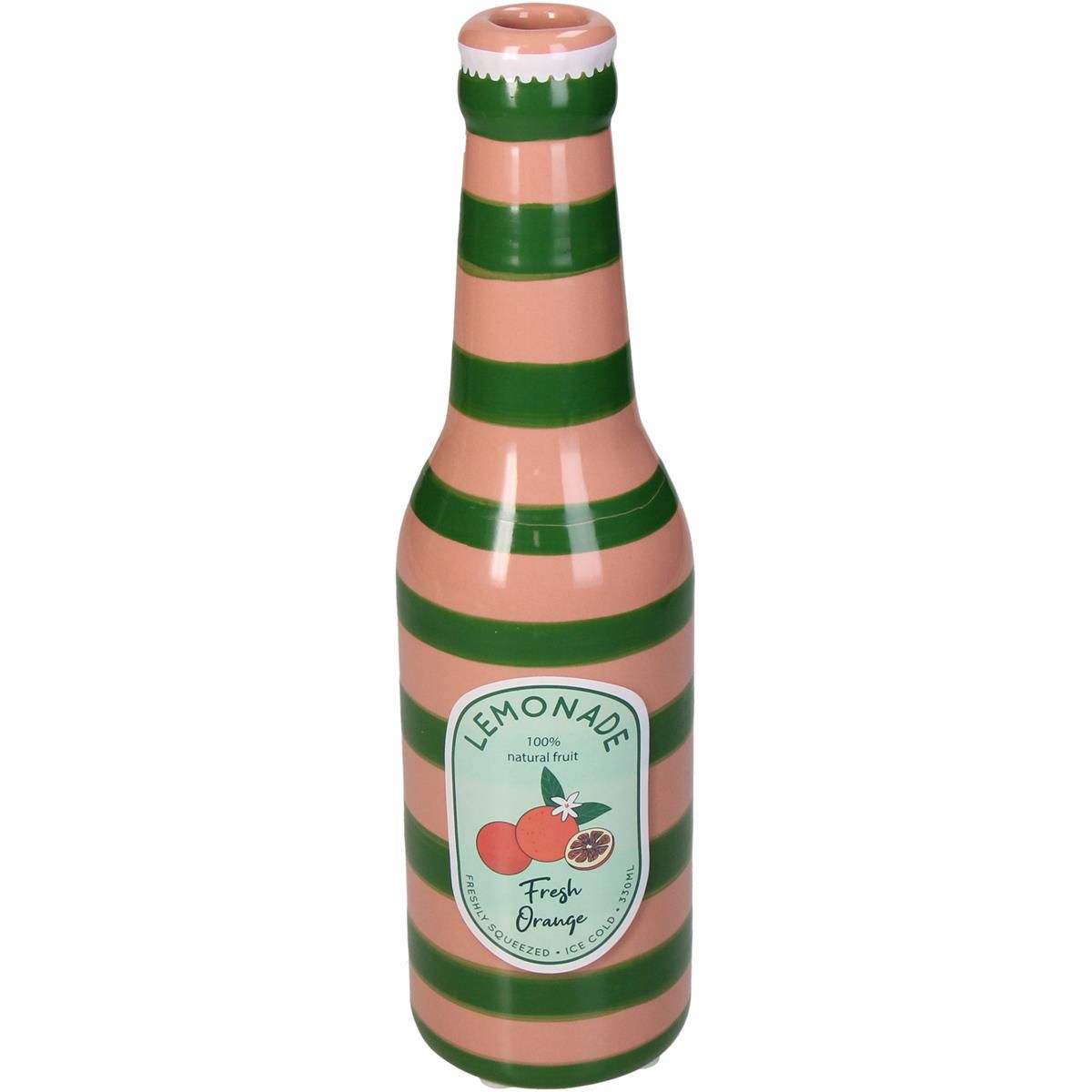 Fles vaas lemonade - Orange