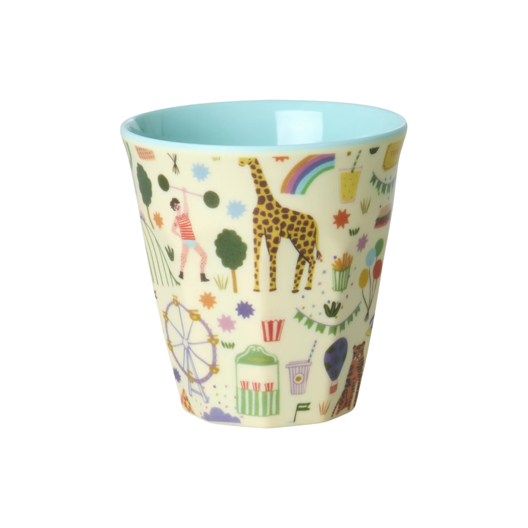 Rice - Melamine Cup Medium - Fun Fair Mint