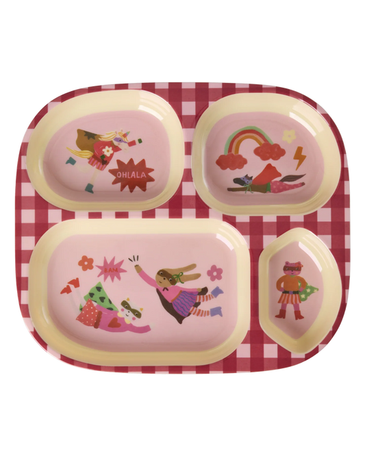 Rice - Kinderbord - Hero Roze