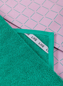 Thee- en Keukenhanddoek -  Set Clean Fun Square