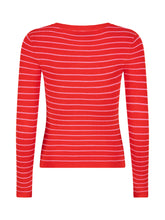 Afbeelding in Gallery-weergave laden, Knitted top Devina - Red/pink
