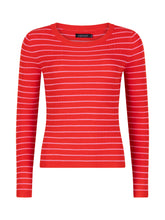 Afbeelding in Gallery-weergave laden, Knitted top Devina - Red/pink
