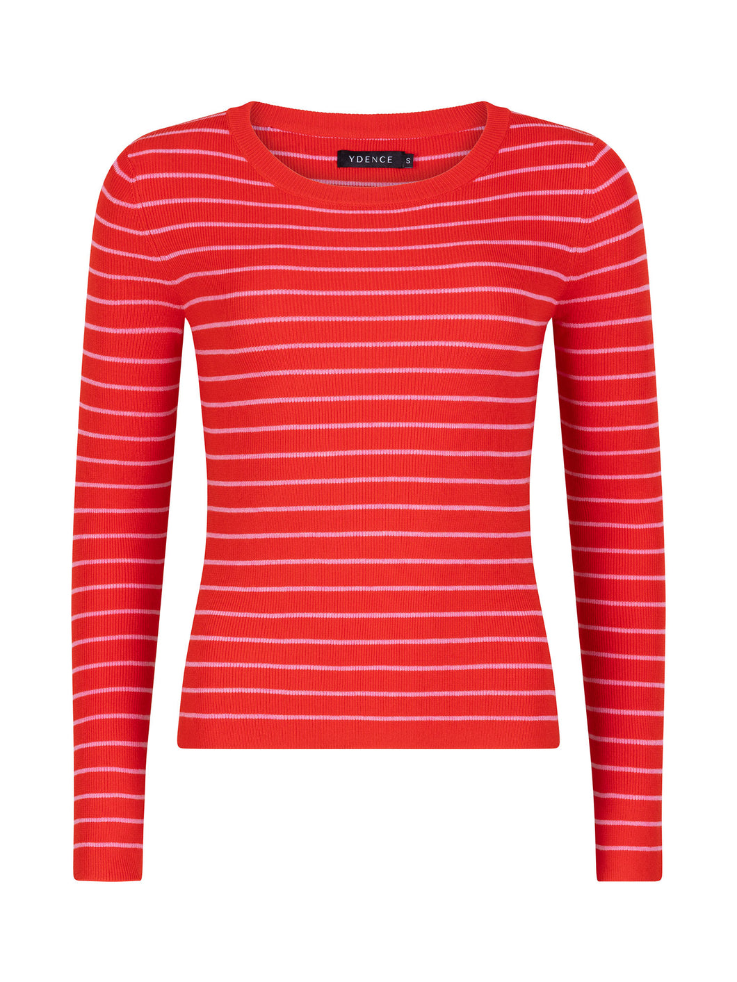 Knitted top Devina - Red/pink