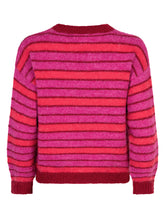 Afbeelding in Gallery-weergave laden, Ydence Knitted Sweater Aria - Fuchsia / red
