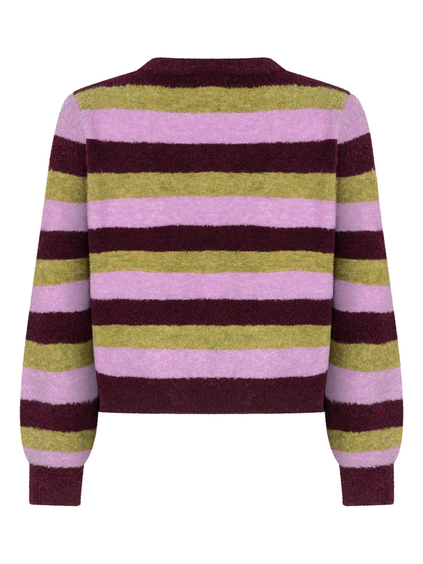 Ydence Knitted sweater Aurora - Aubergine