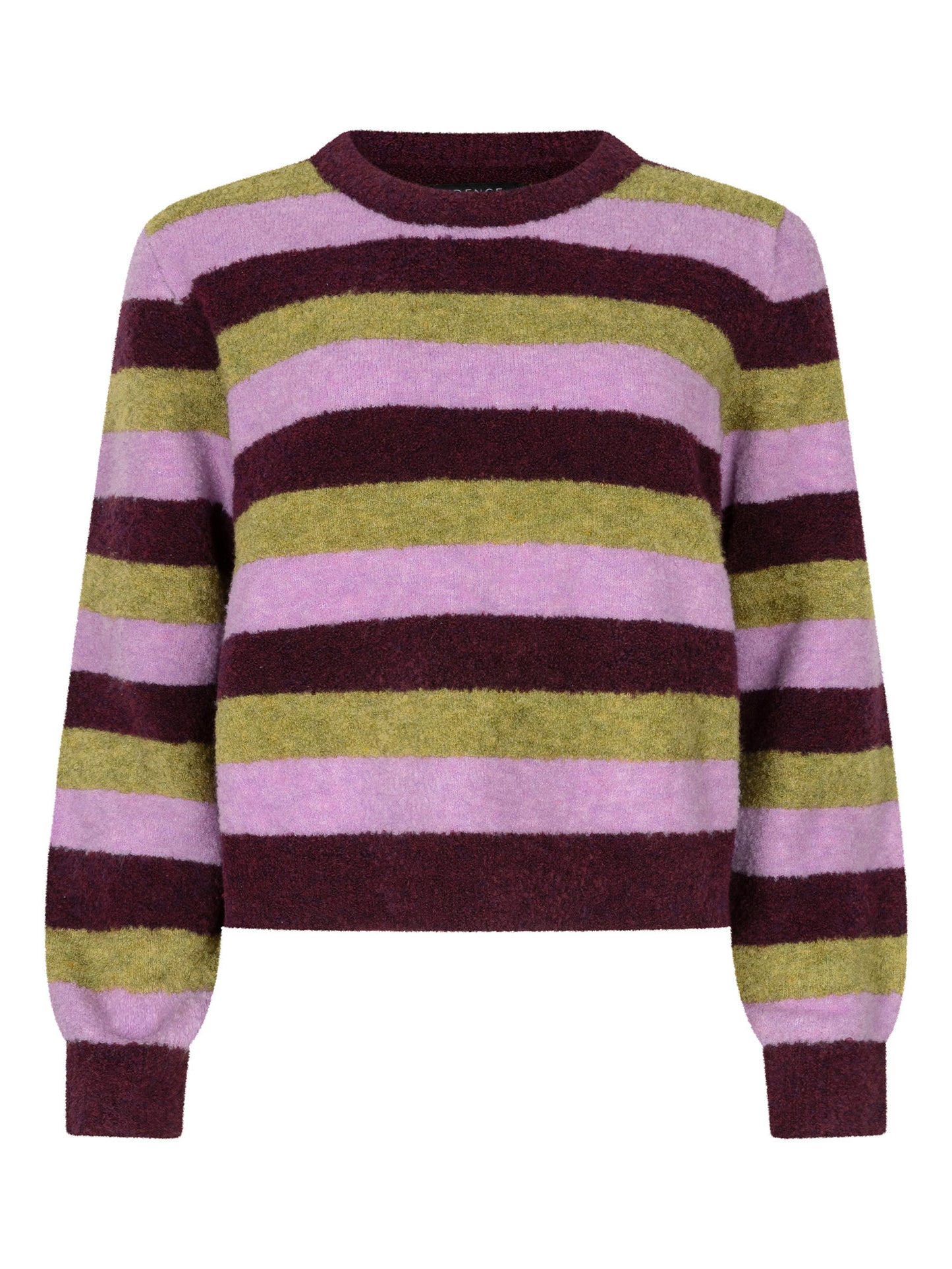 Ydence Knitted sweater Aurora - Aubergine