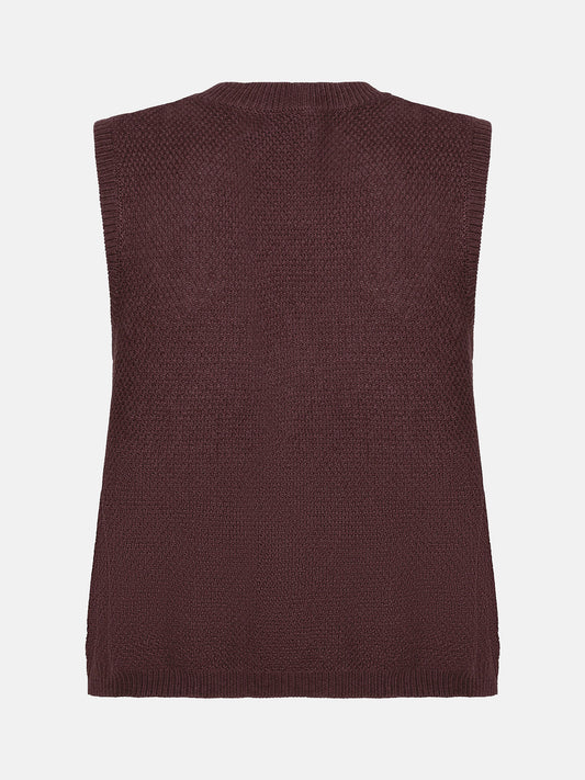 Ydence Knitted top Mona - Brown