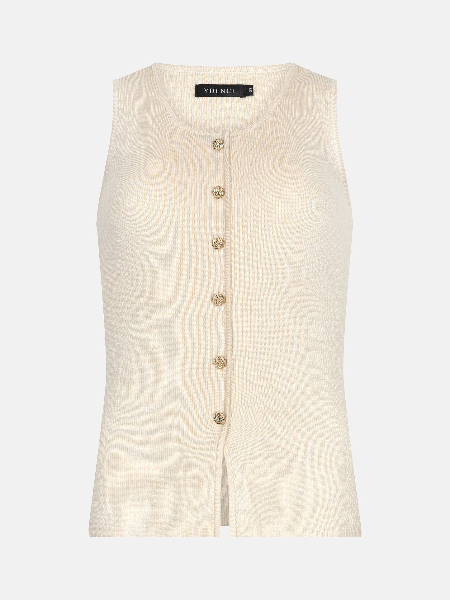 Ydence Knitted top Saar - Ecru