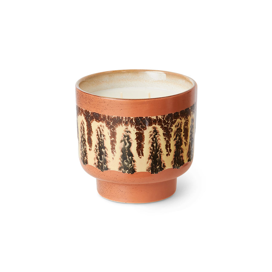 70s ceramics: scented candle - Kyoto