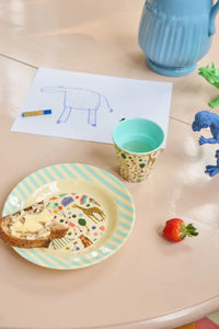 Rice - Melamine Cup Medium - Fun Fair Mint