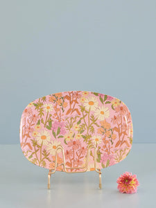 Melamine plate - Daisy dearest print