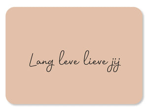 Kaart - Lang leve lieve jij