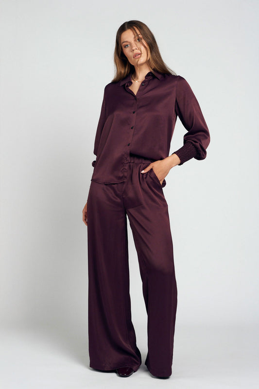 Eve pants - Burgundy