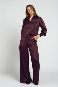 Eve pants - Burgundy
