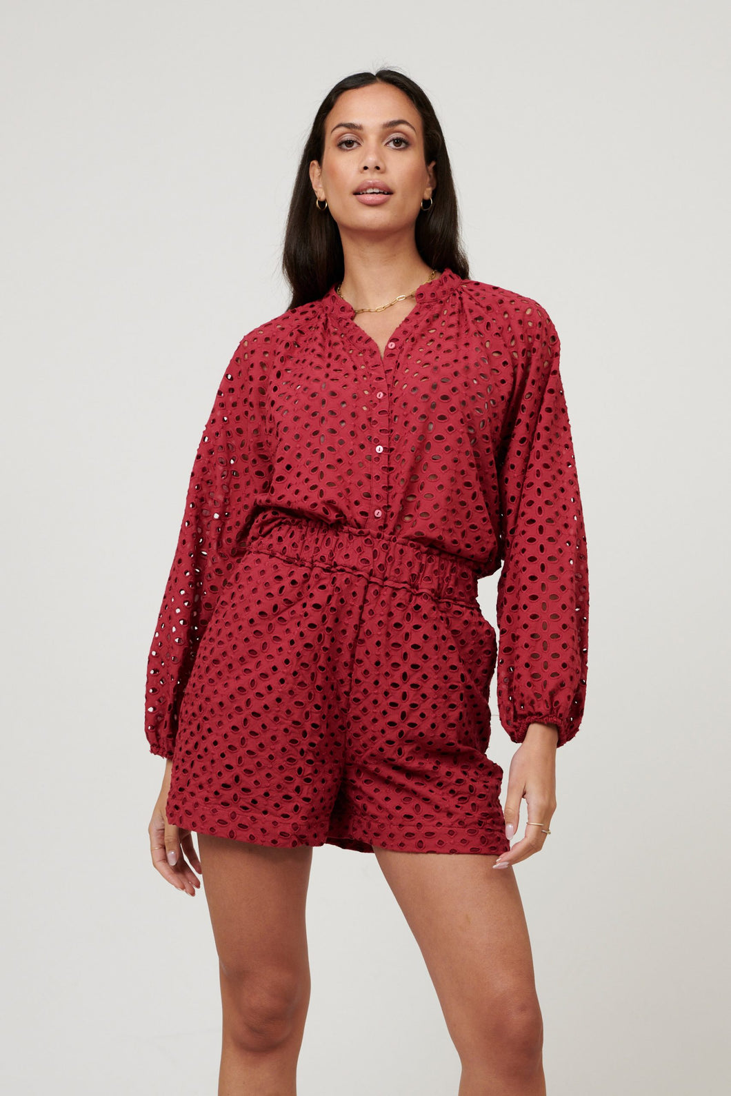 Leyla short - Sangria