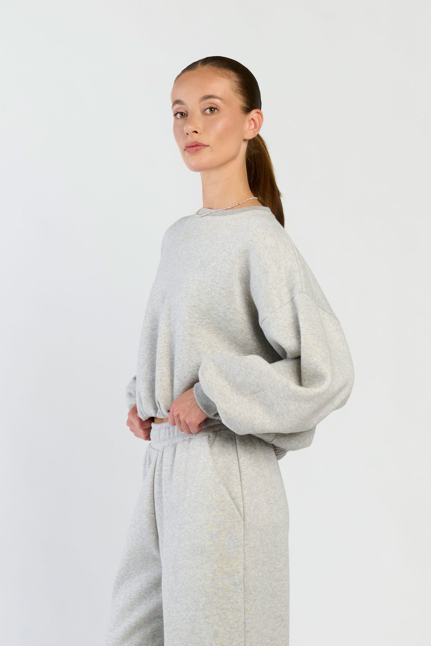 Spooq - Liene sweater - Grey melange