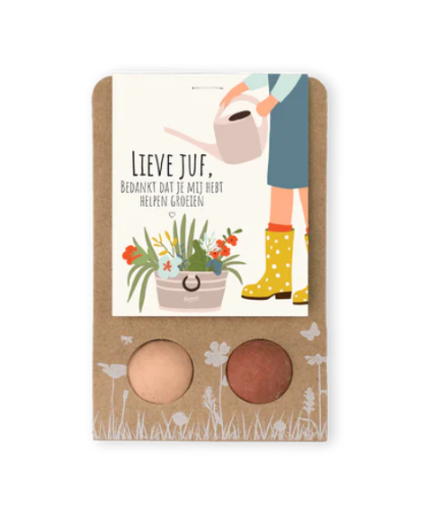 Blossombs - weggeefcadeautje - Lieve juf