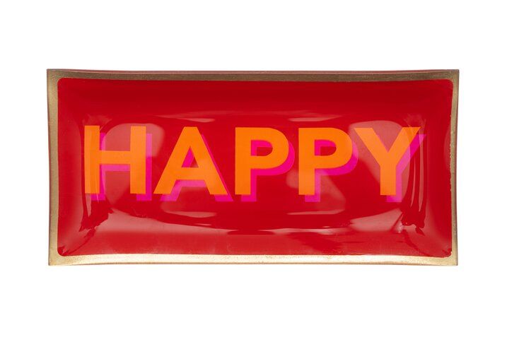 Love plate - Happy