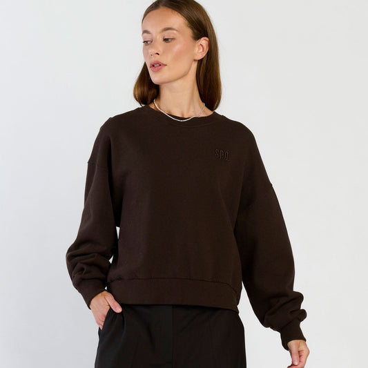 Spooq - Lucy sweater - Dark brown