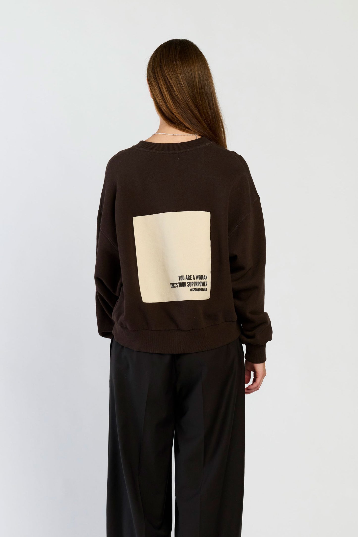 Spooq - Lucy sweater - Dark brown