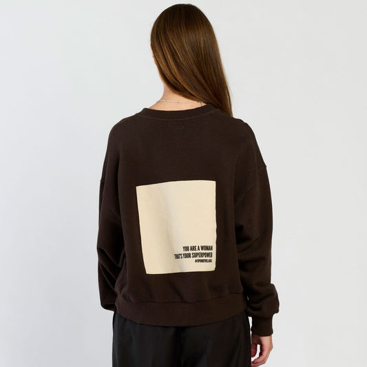 Spooq - Lucy sweater - Dark brown