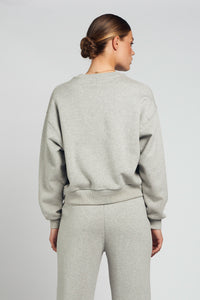 Spooq - Lucy sweater - Grey melange metallic