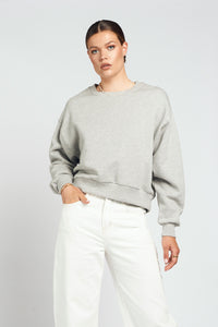 Spooq - Lucy sweater - Grey melange superpower