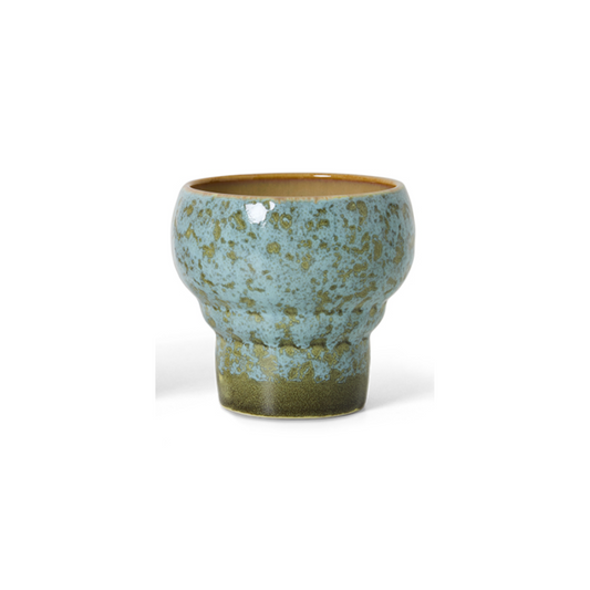 Hkliving 70s ceramics - Lungo mug Verdigris