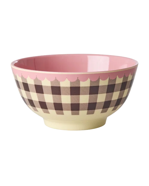Rice - Melamine Bowl Medium - Check me out
