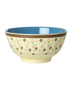 Rice - Melamine Bowl Medium - Hacienda Flower