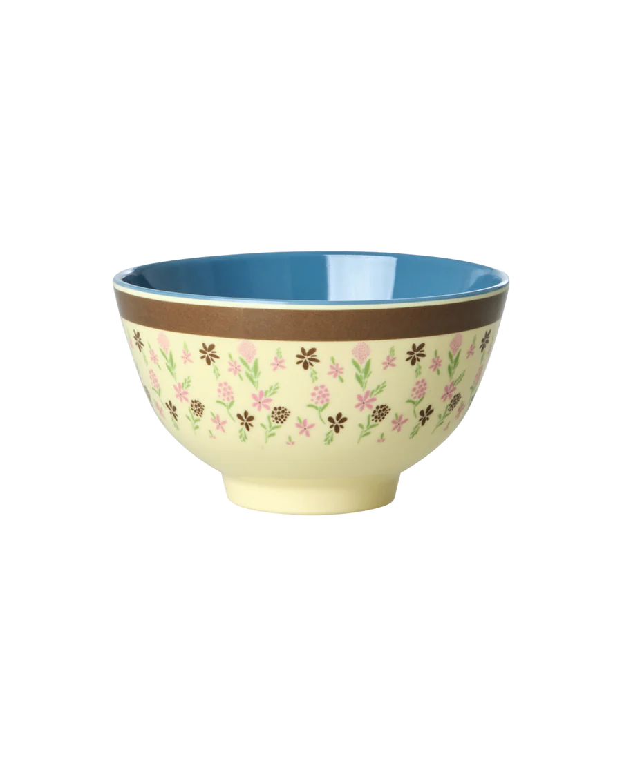 Rice - Melamine Bowl Small - Hacienda Flower