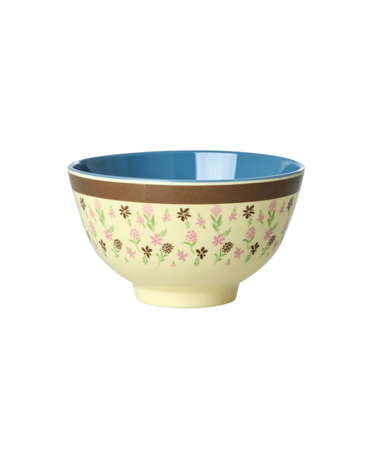 Rice - Melamine Bowl Small - Hacienda Flower