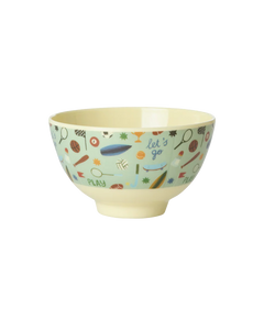 Rice - Melamine bowl small - Sports Print
