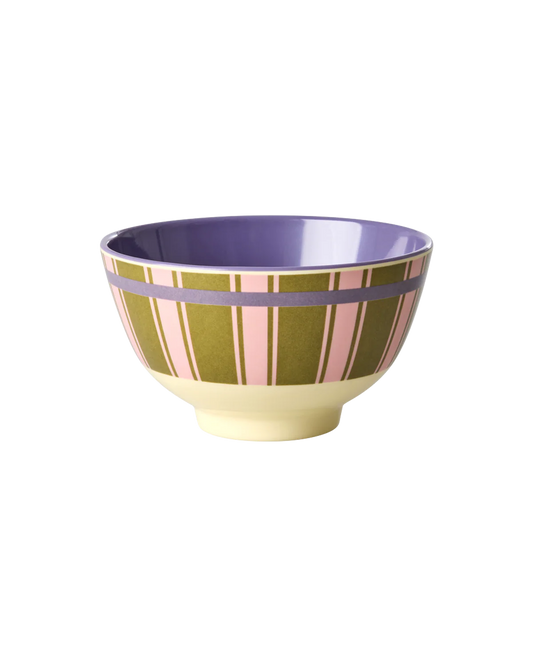 Rice - Melamine Bowl Small - Stripe delight