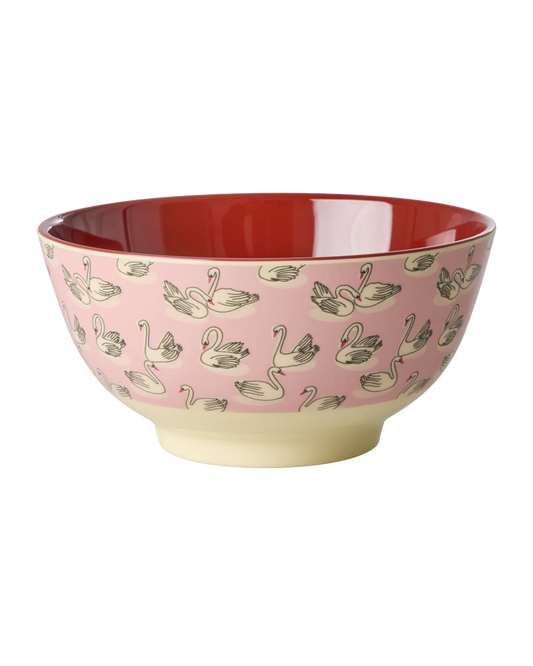 Rice - Melamine bowl medium - Swan