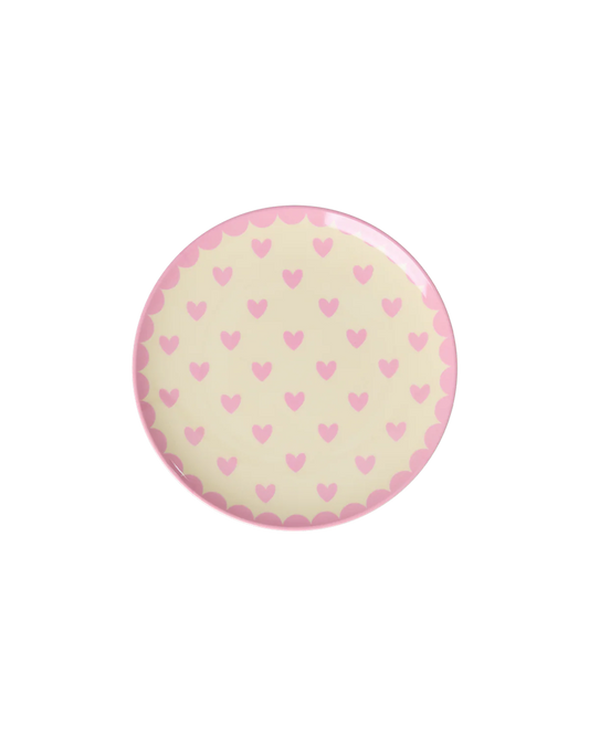 Rice - Taartbordje - Favorite Hearts roze