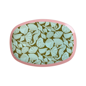 Melamine plate klein - Seashell