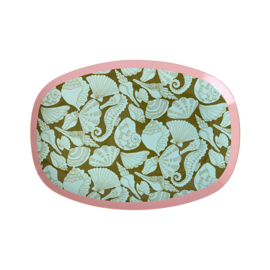 Melamine plate klein - Seashell