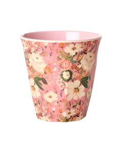 Rice - Melamine Cup Medium - Allison Flower