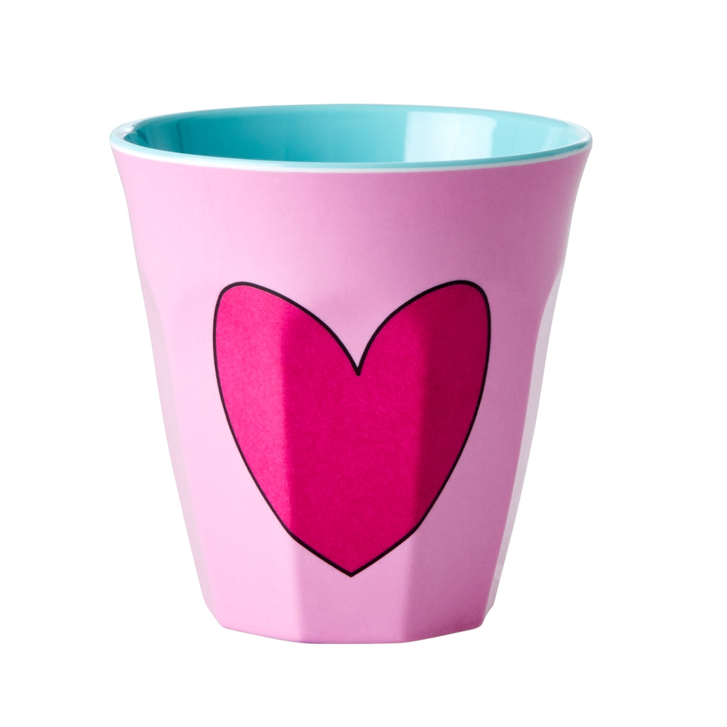 Melamine cup medium - Rice With heart