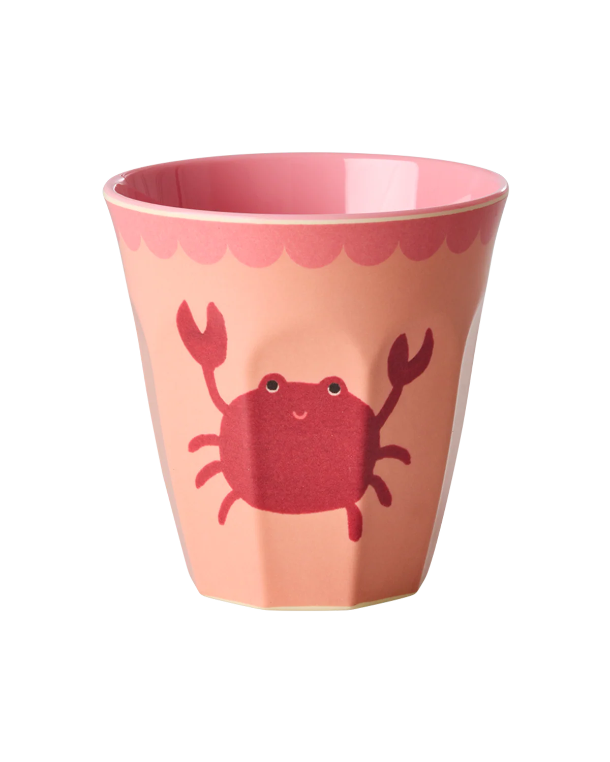 Rice - Medium Beker - Crab Print