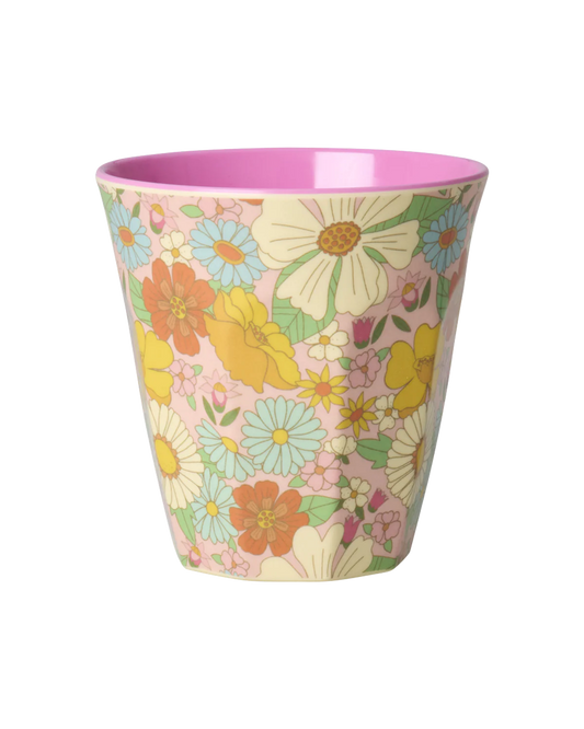 Rice - Medium Beker - Flower Power