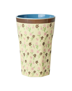 Rice - Melamine Cup Large - Hacienda Flower