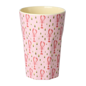 Melamine cup groot - Lobster print