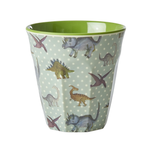 Melamine cup medium - New dino print