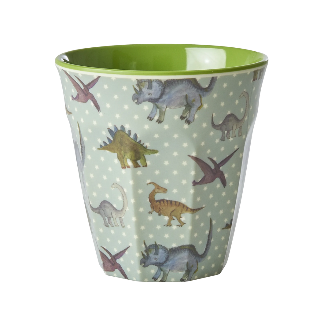 Melamine cup medium - New dino print